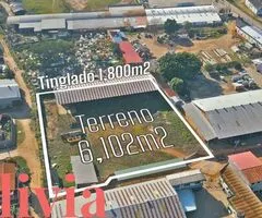 TERRENO CON GALPONES EN VENTA O ALQUILER KM 9 AL NORTE - 5