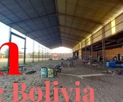 TERRENO CON GALPONES EN VENTA O ALQUILER KM 9 AL NORTE - 10
