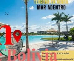 Vendo terreno en condominio mar adentro