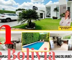 AMPLIA CASA AMOBLADA EN ALQUILER – COLINAS DEL URUBO I