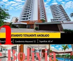 Departamento amoblado en alquiler en Edificio Macororo 12 - 3