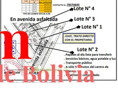 LOTES DE TERRENOS A PRECIOS INCREIBLES!! - 3