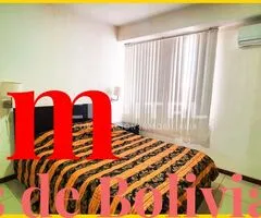 ALQUILO DEPARTAMENTO AMOBLADO CON PARQUEO - 5