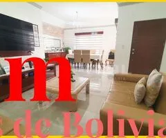 CASA AMOBLADA EN ALQUILER - COND. EL BOSQUE