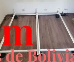 Cama somier de 3 plazas - 12