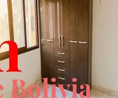 DEPARTAMENTO EN ALQUIL ER - AV ALEMANA DENTRO DEL 4TO ANILLO - 9