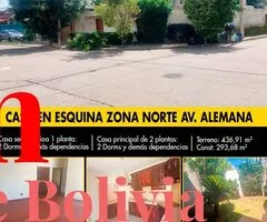 ¡LA REBAJAMOS! CASA EN VENTA A PRECIO DE TERRENO – ZONA NORTE / AV. ALEMANIA - 3