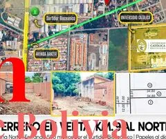 TERRENO EN VENTA EN ZONA NORTE