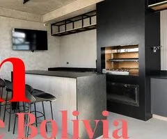 ¡Monoambiente de lujo totalmente amoblado en Condominio Garden Equipetrol! - 13