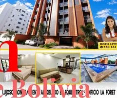 MONOAMBIENTE en venta en zona ???? Equipetrol “EDIFICIO LA FORET” - 2