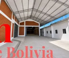 GALPÓN INDUSTRIAL EN ALQUILER – AV. BANZER KM 10 - 2