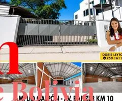 GALPÓN INDUSTRIAL EN ALQUILER – AV. BANZER KM 10 - 3