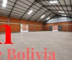 GALPÓN INDUSTRIAL EN ALQUILER – AV. BANZER KM 10 - 5