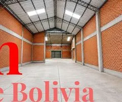 GALPÓN INDUSTRIAL EN ALQUILER – AV. BANZER KM 10 - 6