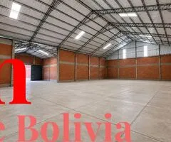 GALPÓN INDUSTRIAL EN ALQUILER – AV. BANZER KM 10 - 7