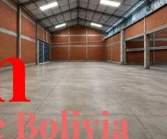 GALPÓN INDUSTRIAL EN ALQUILER – AV. BANZER KM 10 - 10