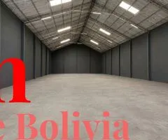 ???? ¡GALPÓN DE 800 M2 CON OFICINAS EN ALQUILER SOBRE AV. BANZER KM 10! - 4