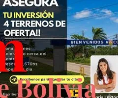 TERRENOS DE OFERTA EN WARNES