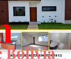 ¡CASA A ESTRENAR EN VENTA – ¡ZONA NORTE, KM 8½! - 2