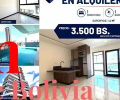DPTO DE 1D A ESTRENAR EN ALQUILER - DOMUS DELUXE EQUIPETROL - 6