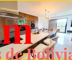 Departamento amoblado de 2 suites con parqueo y baulera en Equipetrol - 2