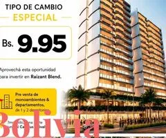 EDIFICIO RAÍZANT BLEND DEPARTAMENTOS EN PRE VENTA