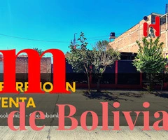Ideal Terreno en Venta, Amplio con Construcción en Zona Sarcobamba