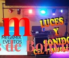 megamix eventos luces y sonido amplificacion