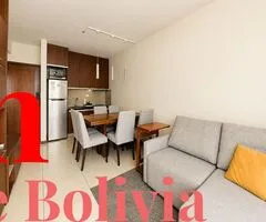 Departamento de 1 dormitorio amoblado en equipetrol - 4