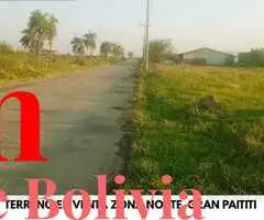 TERRENO EN VENTA ZONA NORTE DE SANTA CRUZ MUNICIPIO DE WARNES