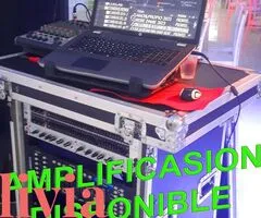 DISPONIBLE PARA TODOS TUS EVENTOS AMPLIFICACION